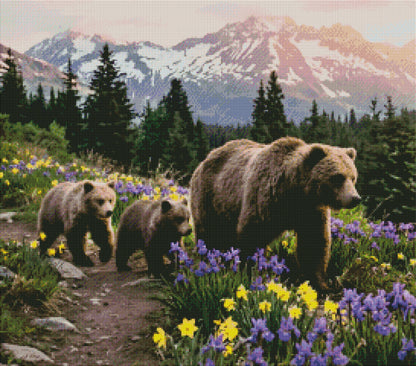 A Mother’s Path Through Spring by M.E. Divine Arts