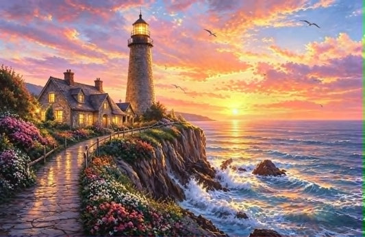 Beacon Of The Last Light by M.E. Divine Arts (90 Colors)