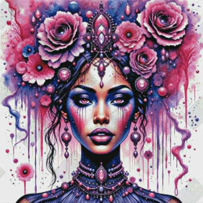 Bloom Of The Midnight Empress by Cindy Emery (Starting At 70 Colors)