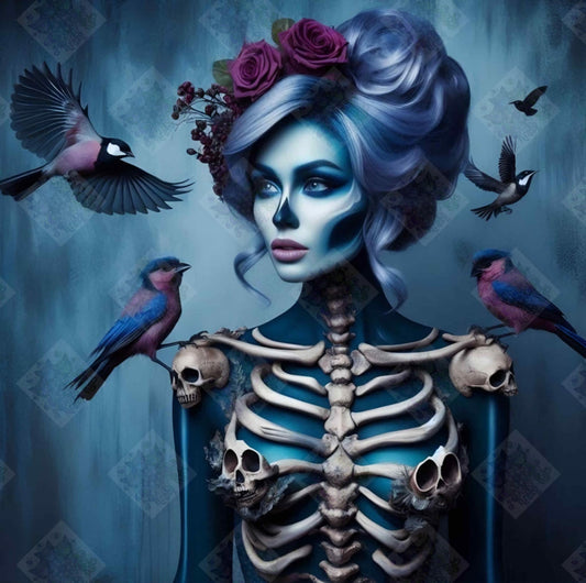 Bones Of The Blooming Silence by Theresa Raymer