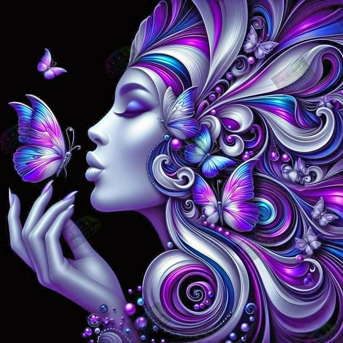 Breath Of The Butterfly Queen by M.E. Divine Arts (Starting At 50 Colors)