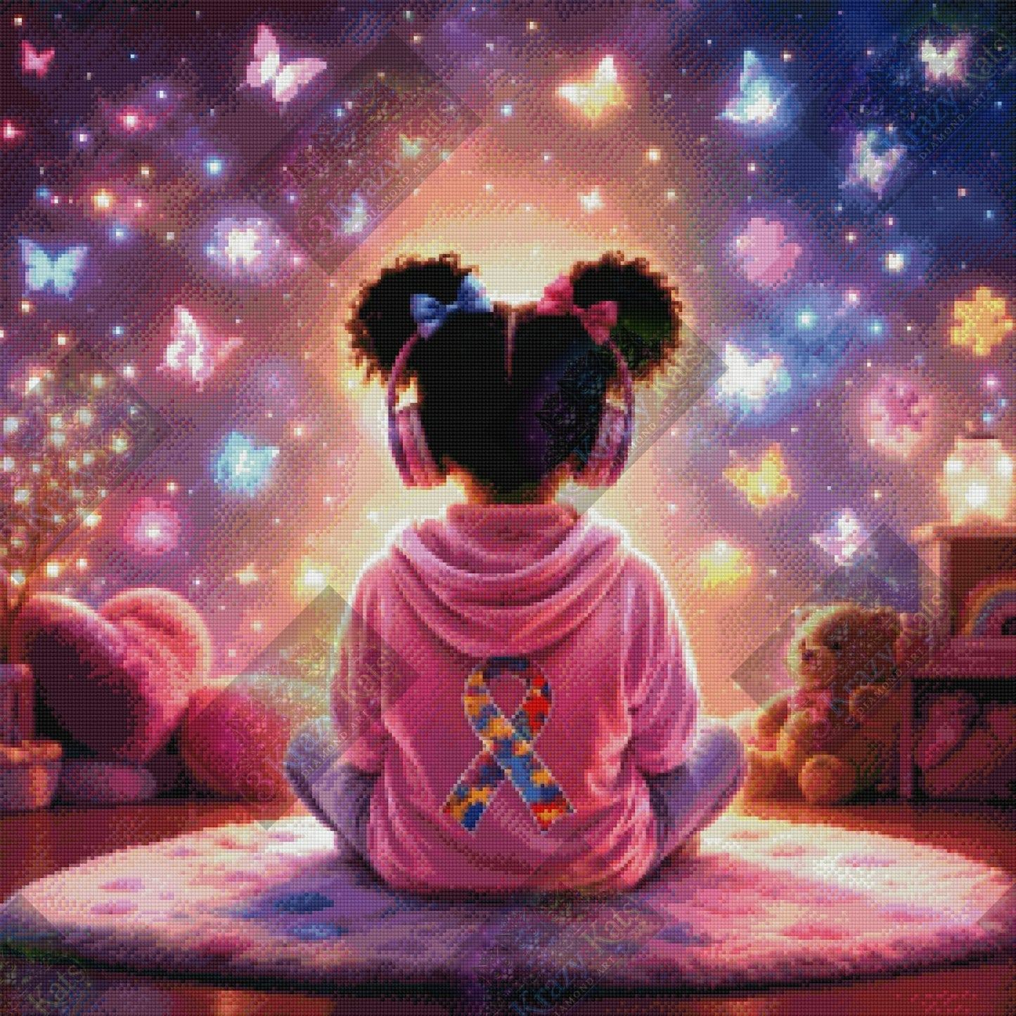 Butterflies Of Hope by Stellar Designz (Starting At 100 Colors)