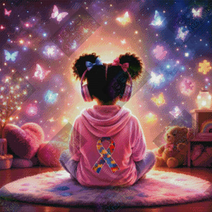 Butterflies Of Hope by Stellar Designz (Starting At 100 Colors)