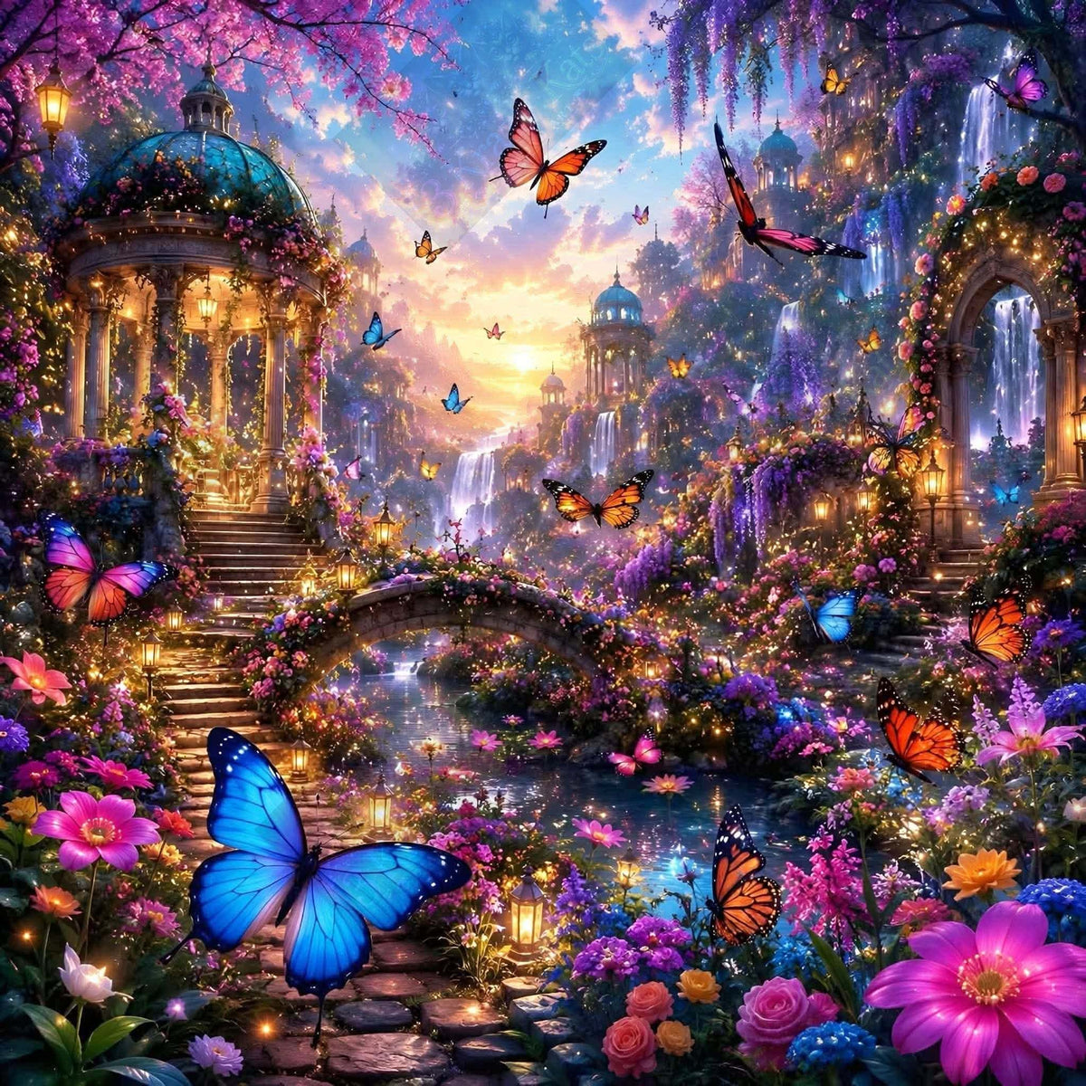 Butterfly Haven by Stellar Designz (Starting At 90 Colors)