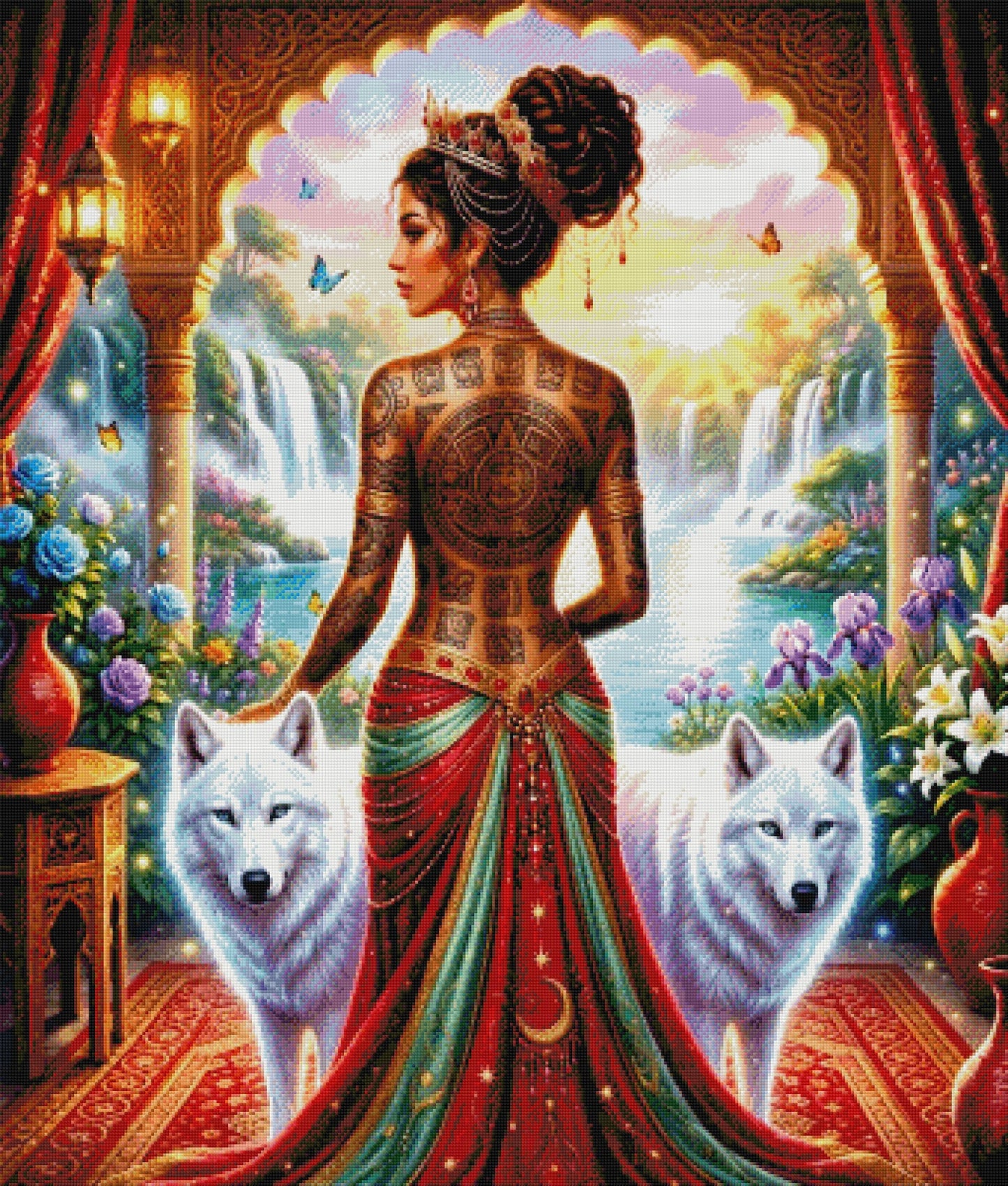 Guardians Of The Sacred Cascade by M.E. Divine Arts