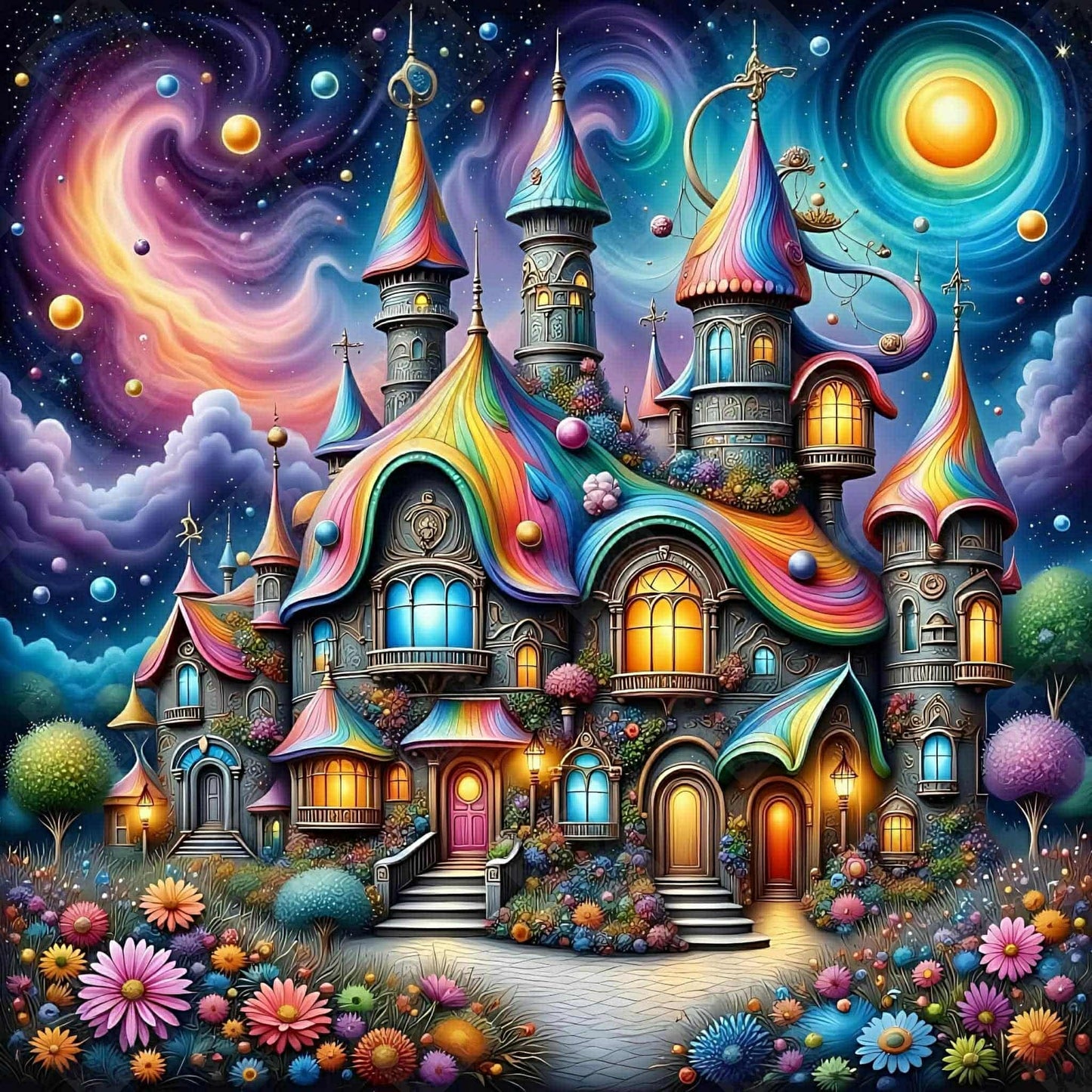 Celestrial Candy Kingdom by Cindy Emery