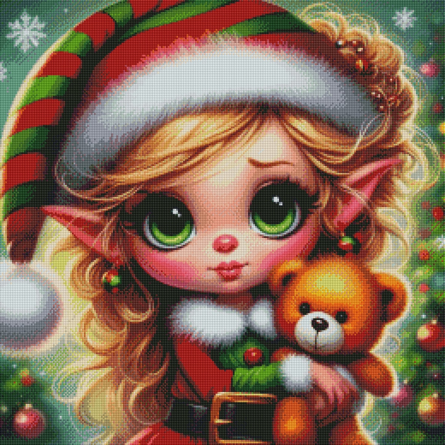 Elfie & Bear by Theresa Raymer