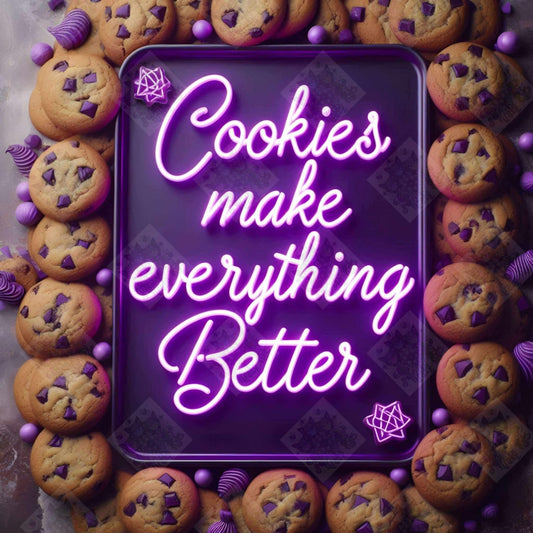 Chocolate Chip Cookies by M.E. Divine Arts