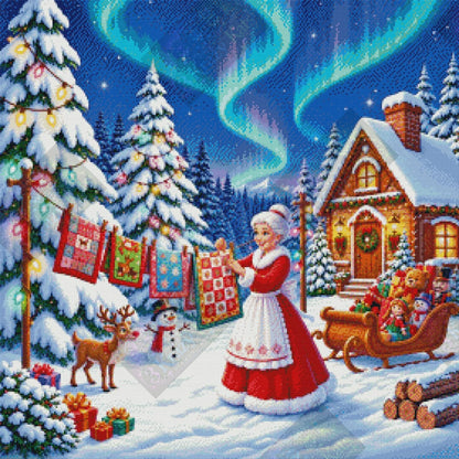 Christmas Under The Northern Lights by Cindy Emery (Starting At 90 Colors)