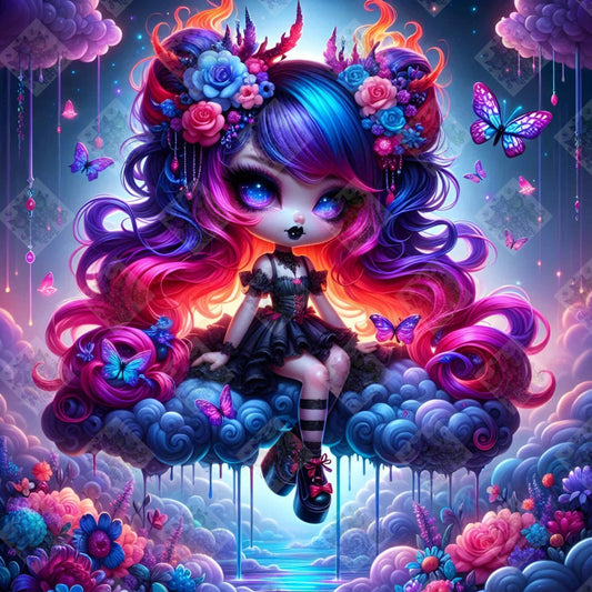 Cloudborn Sorceress by Taza Creations