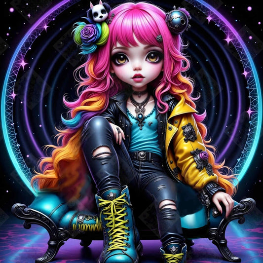 Cosmic Candy Rebel by Cindy Emery