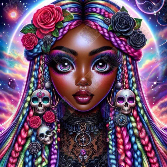 Cosmic Catrina by Theresa Raymer