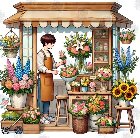 Cozy Flower Shoppe by D.A.W.G.G.