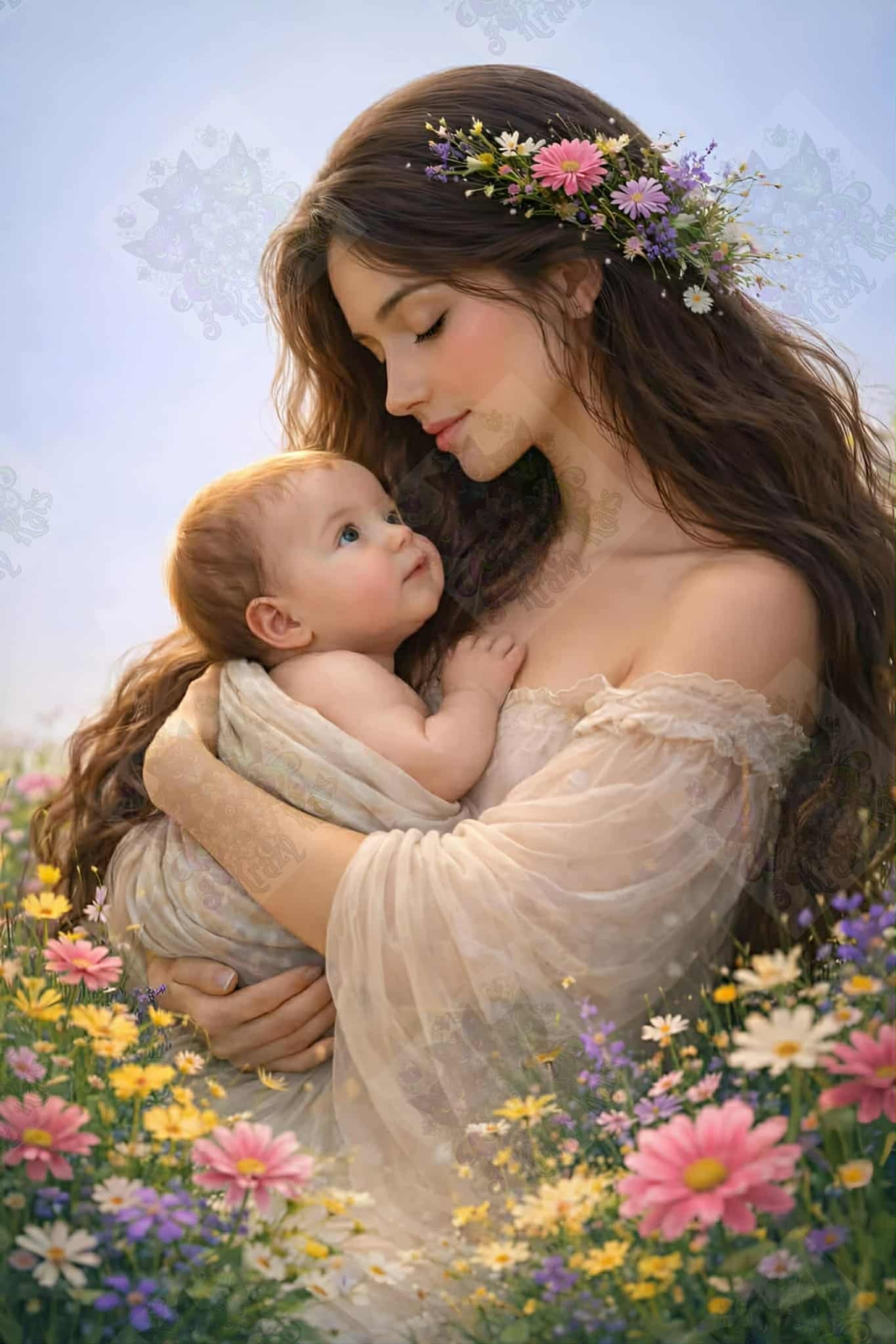 Cradled In Light by Theresa Raymer