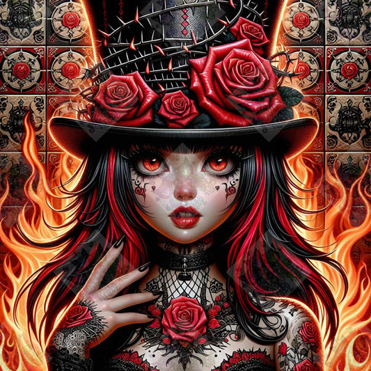 Crimson Thorn by Taza Creations