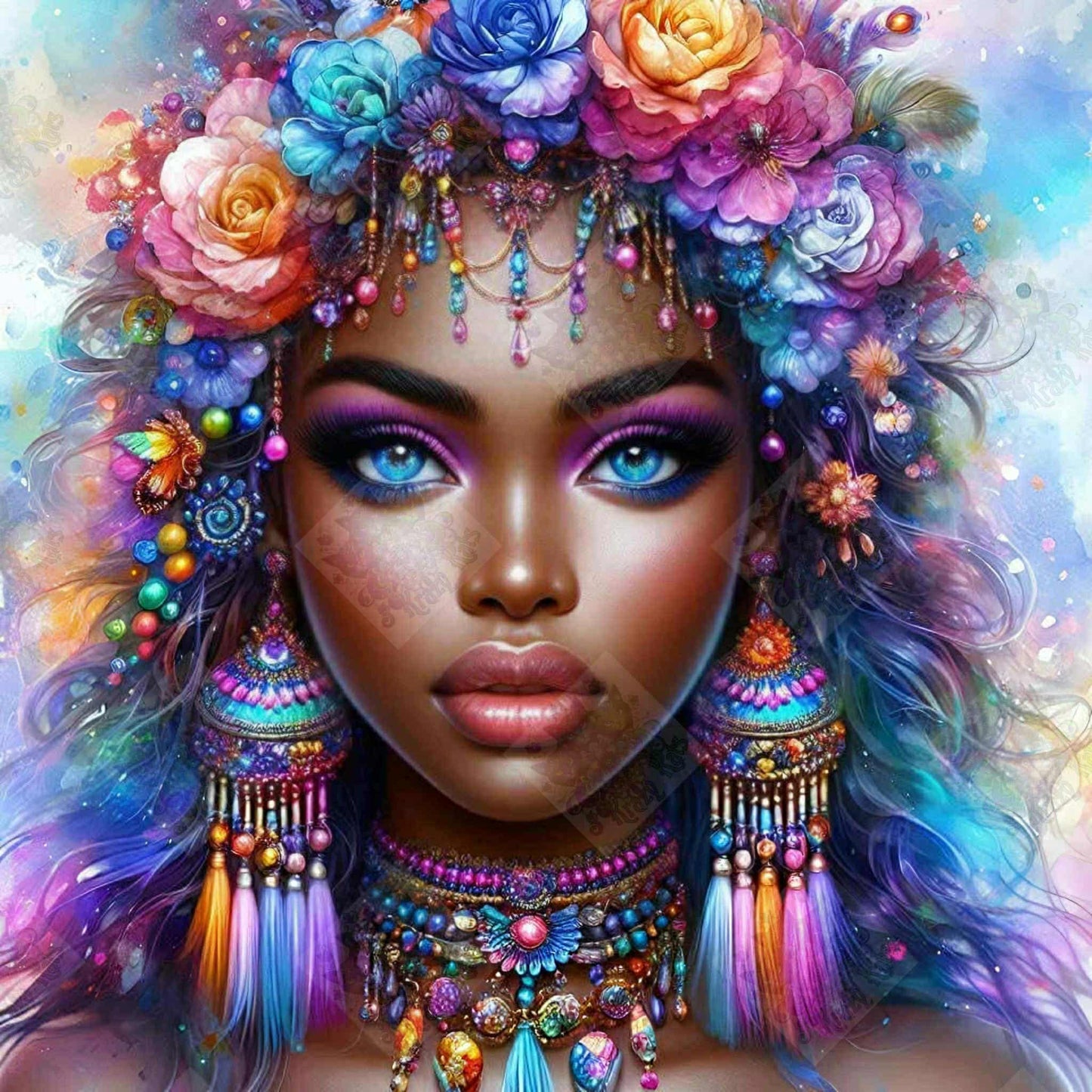 Crowned In Color by Theresa Raymer