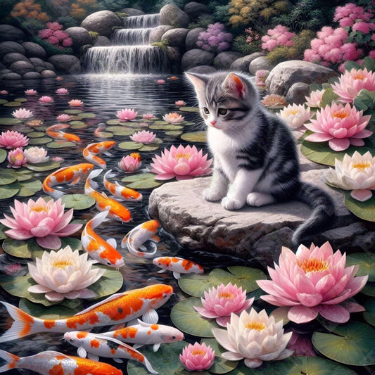 Curious Kitten by M.E. Divine Arts