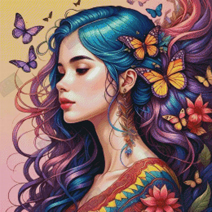 Butterfly Maiden by Jennifer Opie (Starting At 65 Colors)
