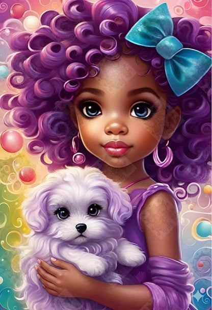 Jazzberry Bubblescape by Cindy Emery