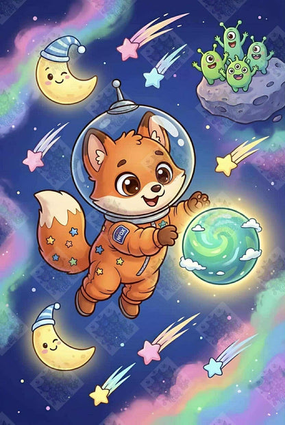 The Curious Space Traveler by Stellar Designz