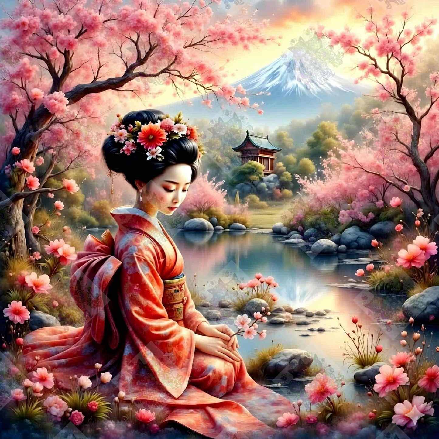 Sakura Serenity by Cindy Emery