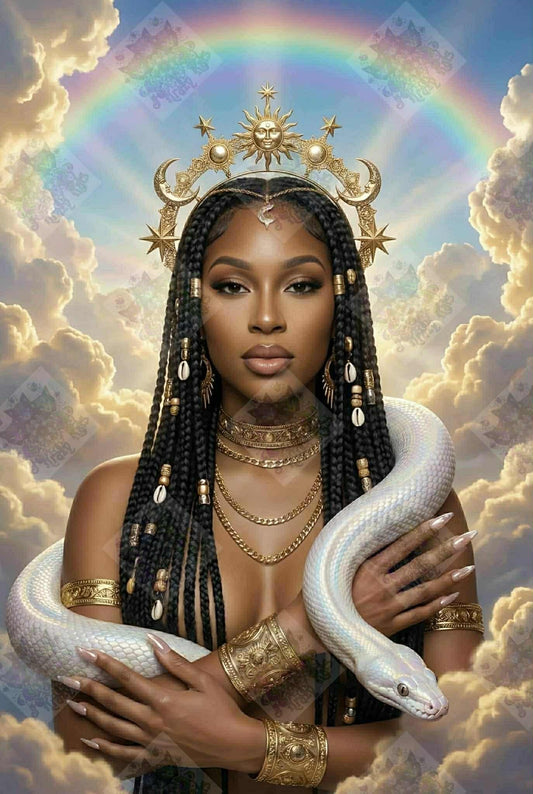 Crowned In Divine Balance by Stellar Designz