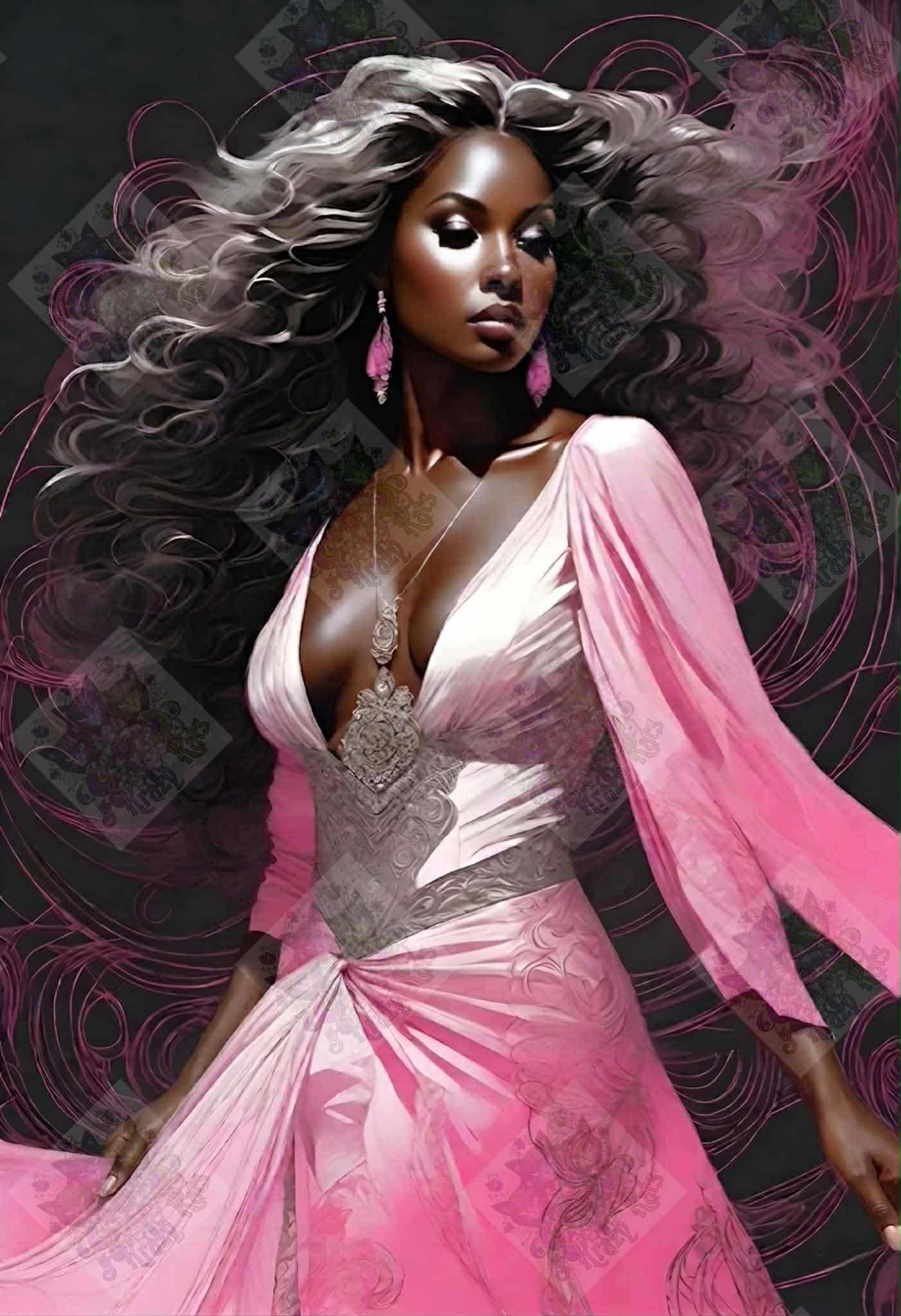 Radiant Grace In Pink by Cindy Emery