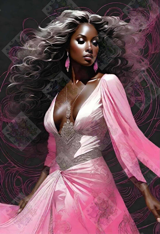 Radiant Grace In Pink by Cindy Emery