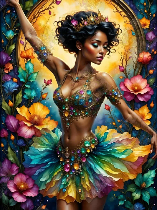 Dancer Of The Petal Prism by Cindy Emery