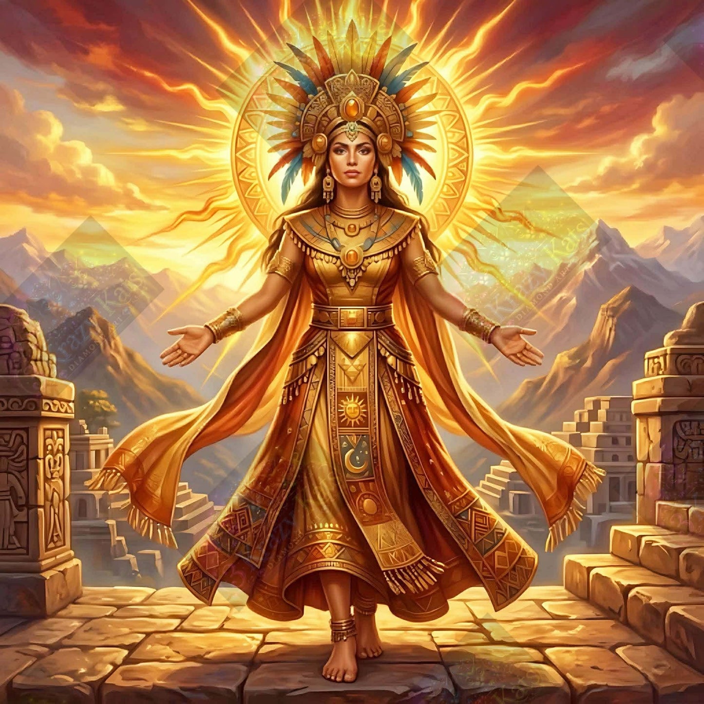 Daughter Of The Eternal Sun by Stellar Designz (Starting At 90 Colors)