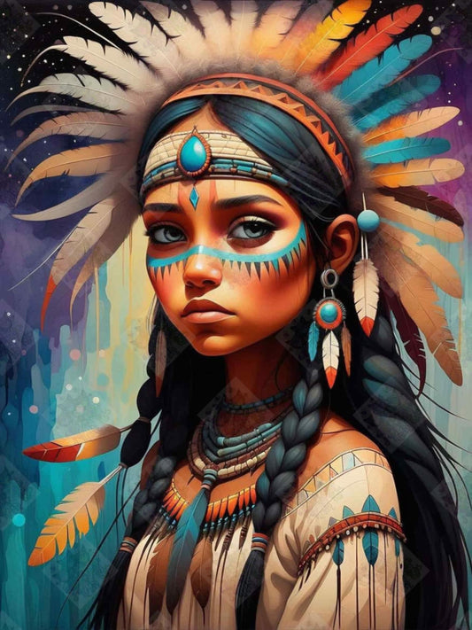 Daughter Of The Sky Feathers by Theresa Raymer
