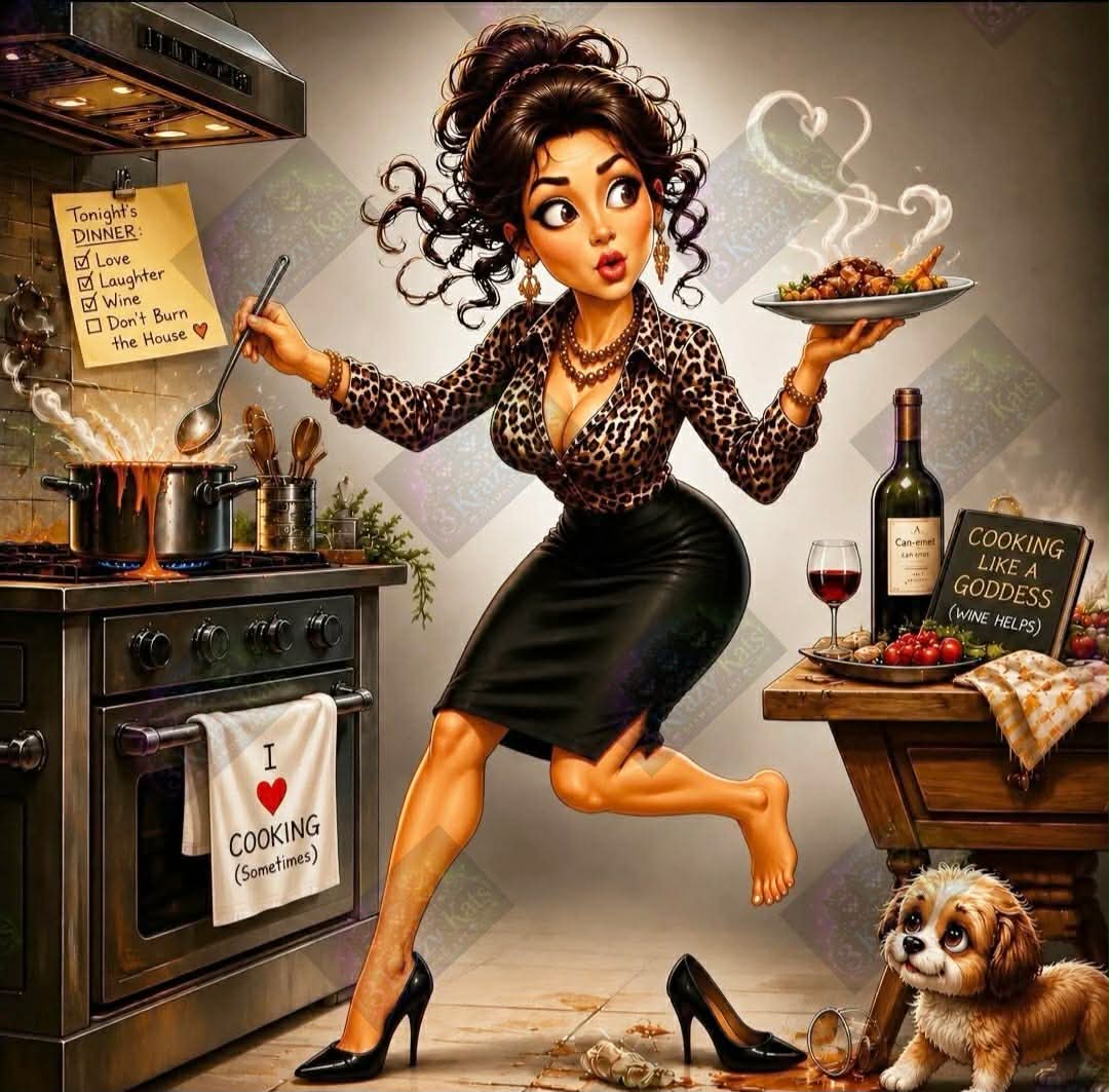 Dinner, Drama & A Dash Of Fabulous by Cindy Emery (Starting At 80 Colors)