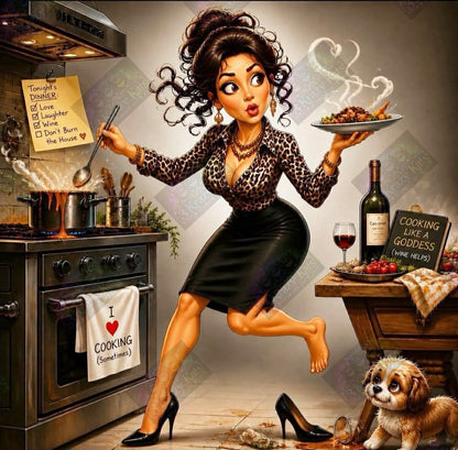 Dinner, Drama & A Dash Of Fabulous by Cindy Emery (Starting At 80 Colors)