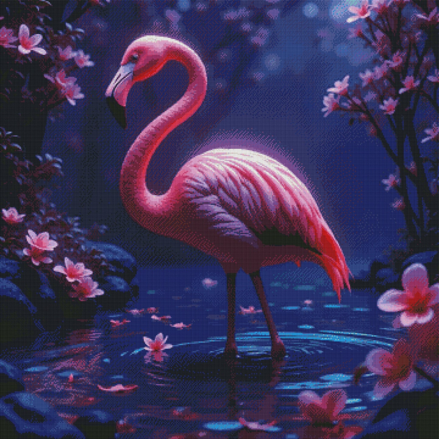 Blush Of The Moonlit Lagoon by Taza Creations