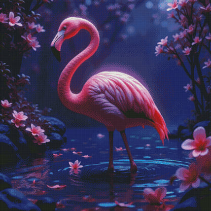 Blush Of The Moonlit Lagoon by Taza Creations