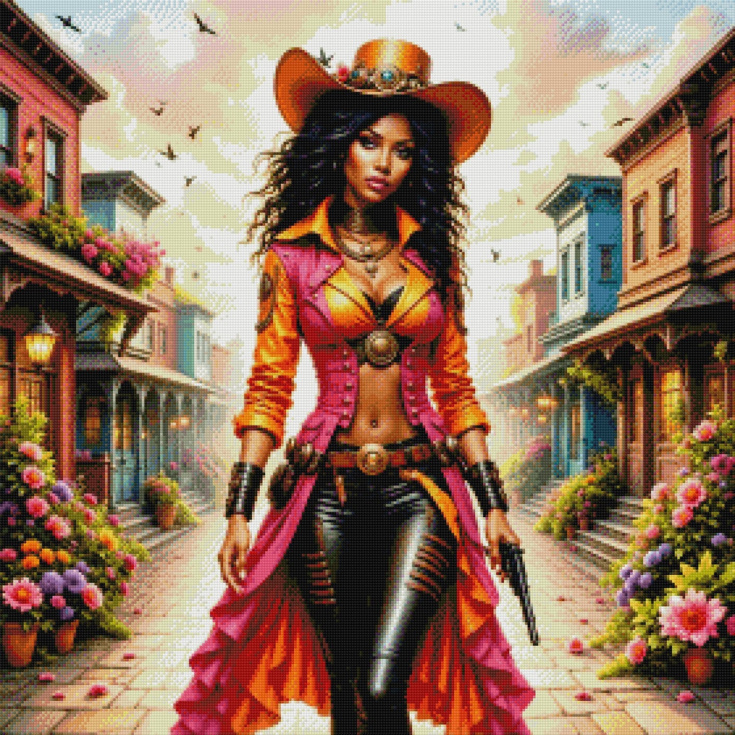 She Walks Like A Warning by Cindy Emery