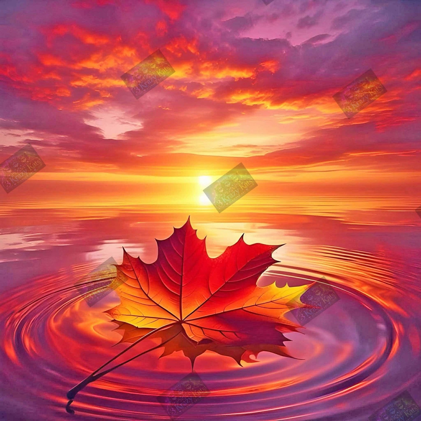 Autumn Leaf by Stellar Designz (Starting At 50 Colors)