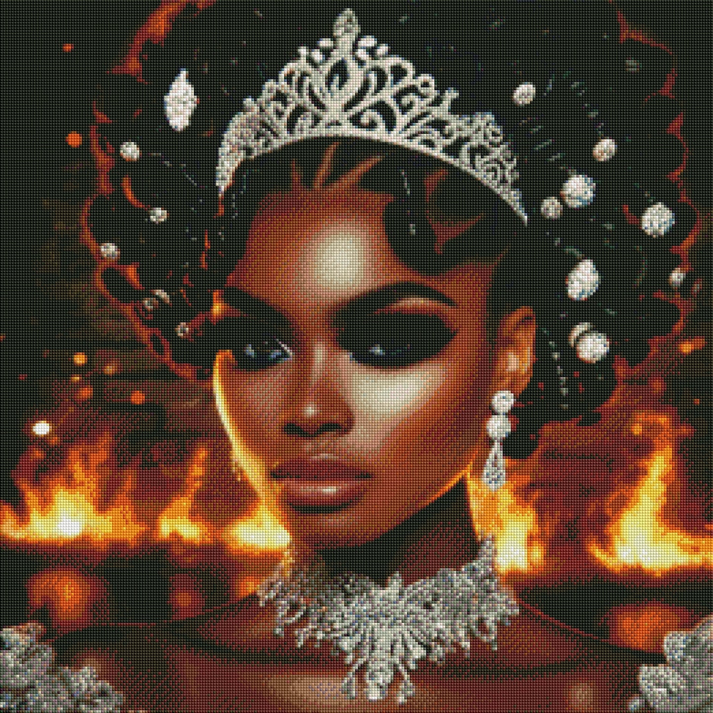 Diamond  Inferno by M.E. Divine Arts