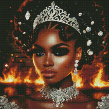 Diamond  Inferno by M.E. Divine Arts