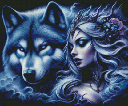 Moon Queen Of The North by Taza Creations
