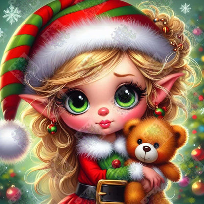 Elfie & Bear by Theresa Raymer