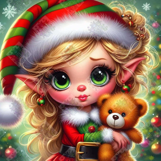 Elfie & Bear by Theresa Raymer