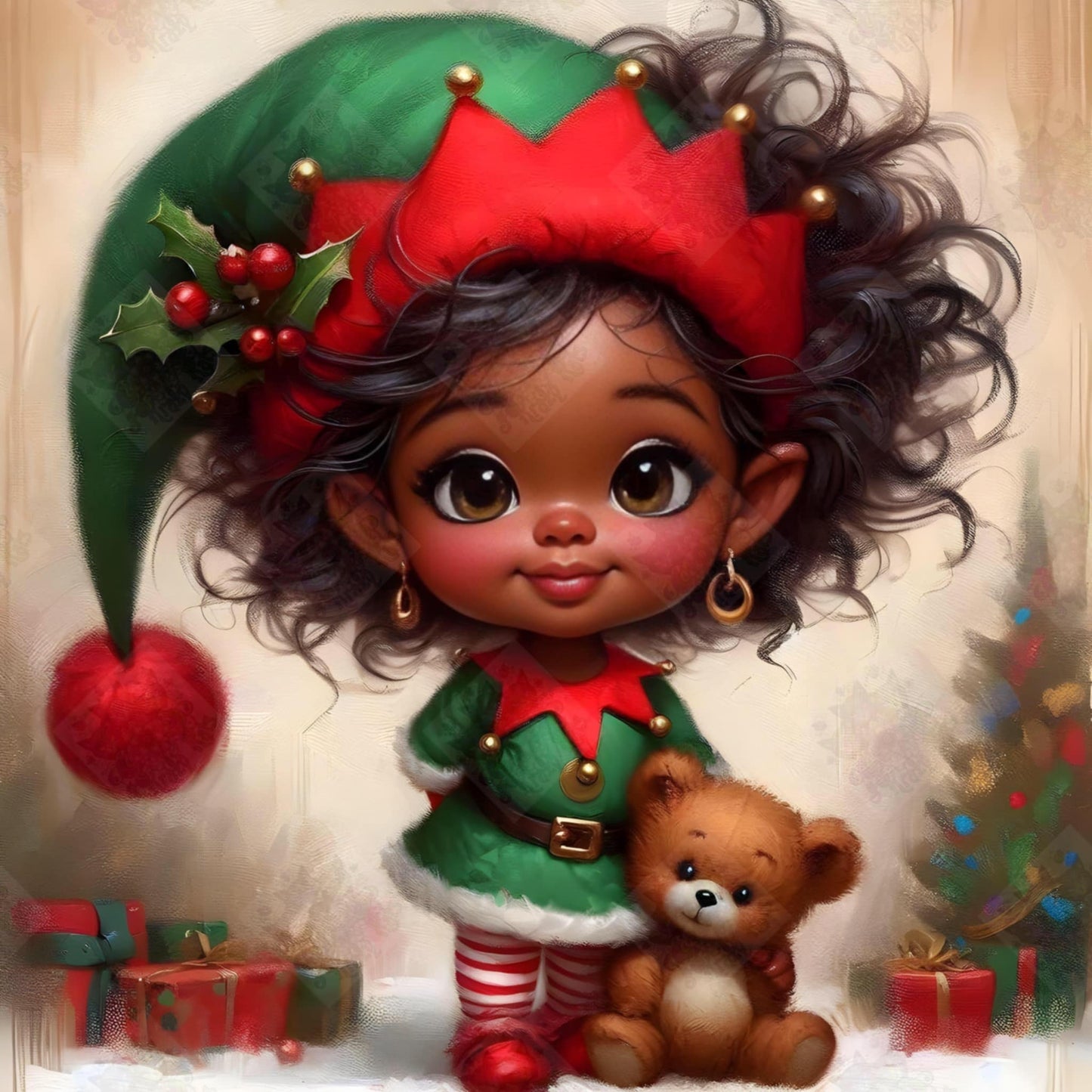 Elva The Happy Elf by Theresa Raymer