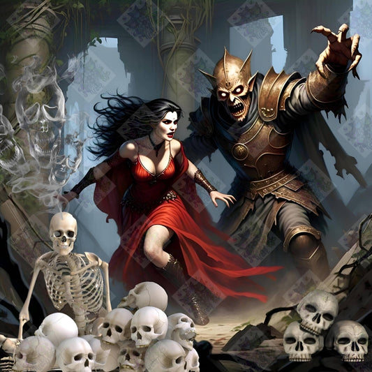 Escape From The Bone Throne by Cindy Emery