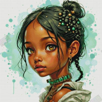Eyes Full Of Tomorrow by Cindy Emery (Starting At 50 Colors)
