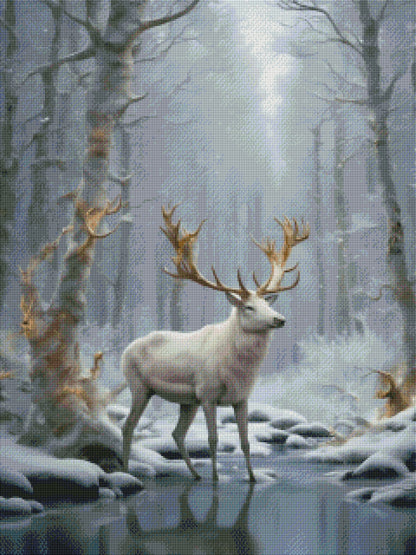 The Starlit Antlers by Theresa Raymer