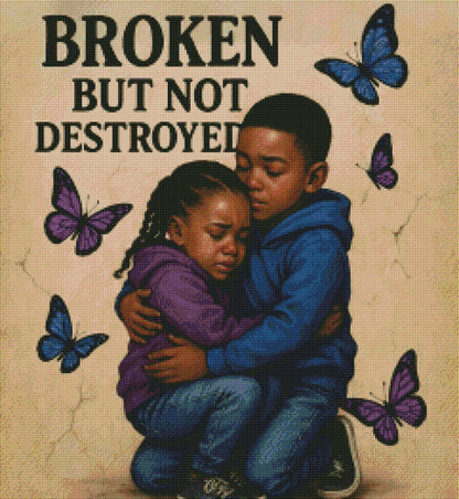 Broken But Brave by M.E. Divine Arts