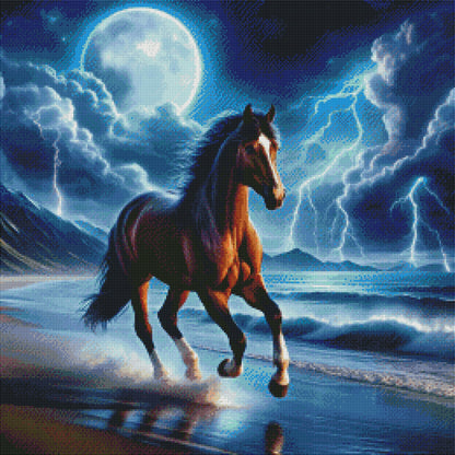 Stallion of the Silver Storm by M.E. Divine Arts