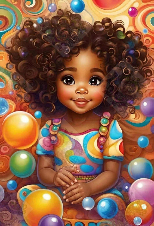 Little Miss Technicolor by Cindy Emery