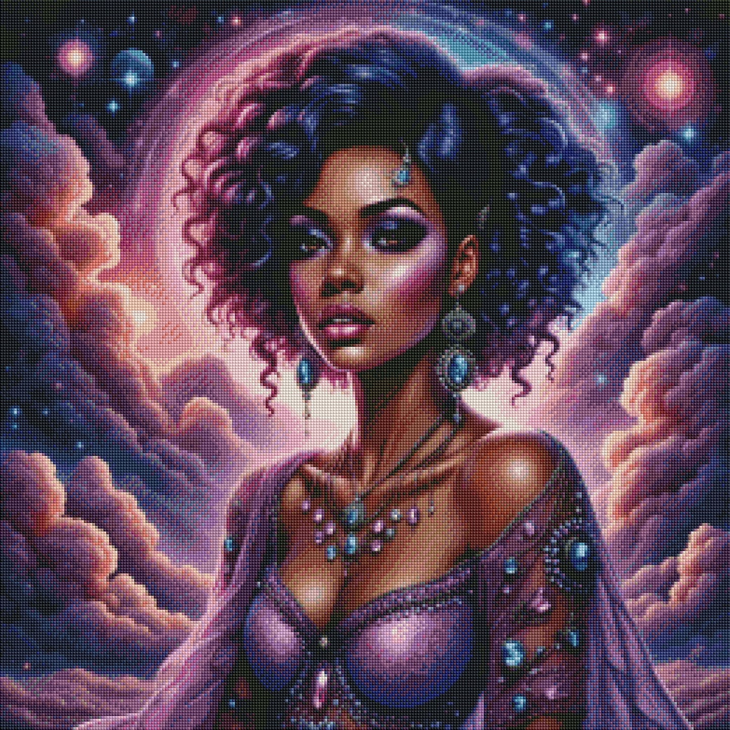 Eclipsed in Amethyst Light by Cindy Emery